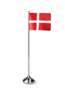 Bordflag dansk H35 cm