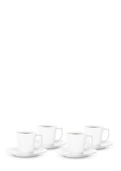 Kaffekop m. underkop 26 cl 4 stk.