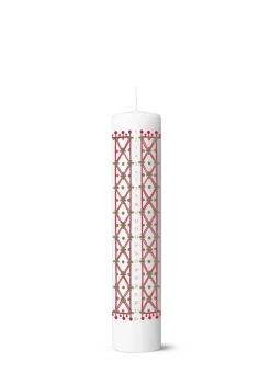 Kalenderlys 2025 Ø5 cm