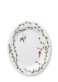 Ovalt bordfad 34x27 cm